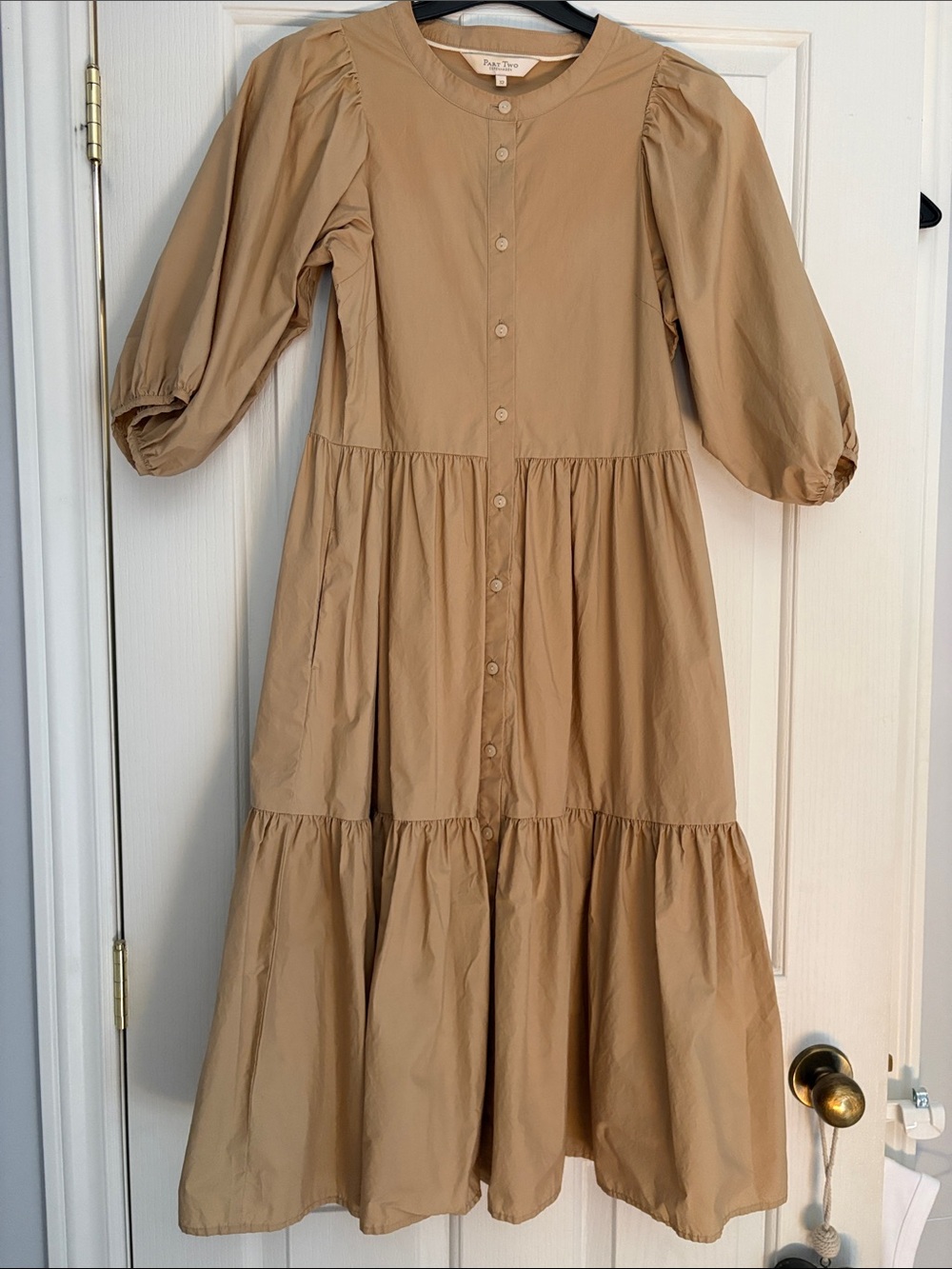 PartTwo Dress poplin coton